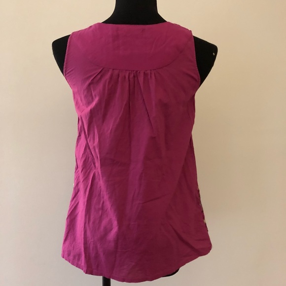 PROMOD embroidered boho tank size 6 - Picture 2 of 5
